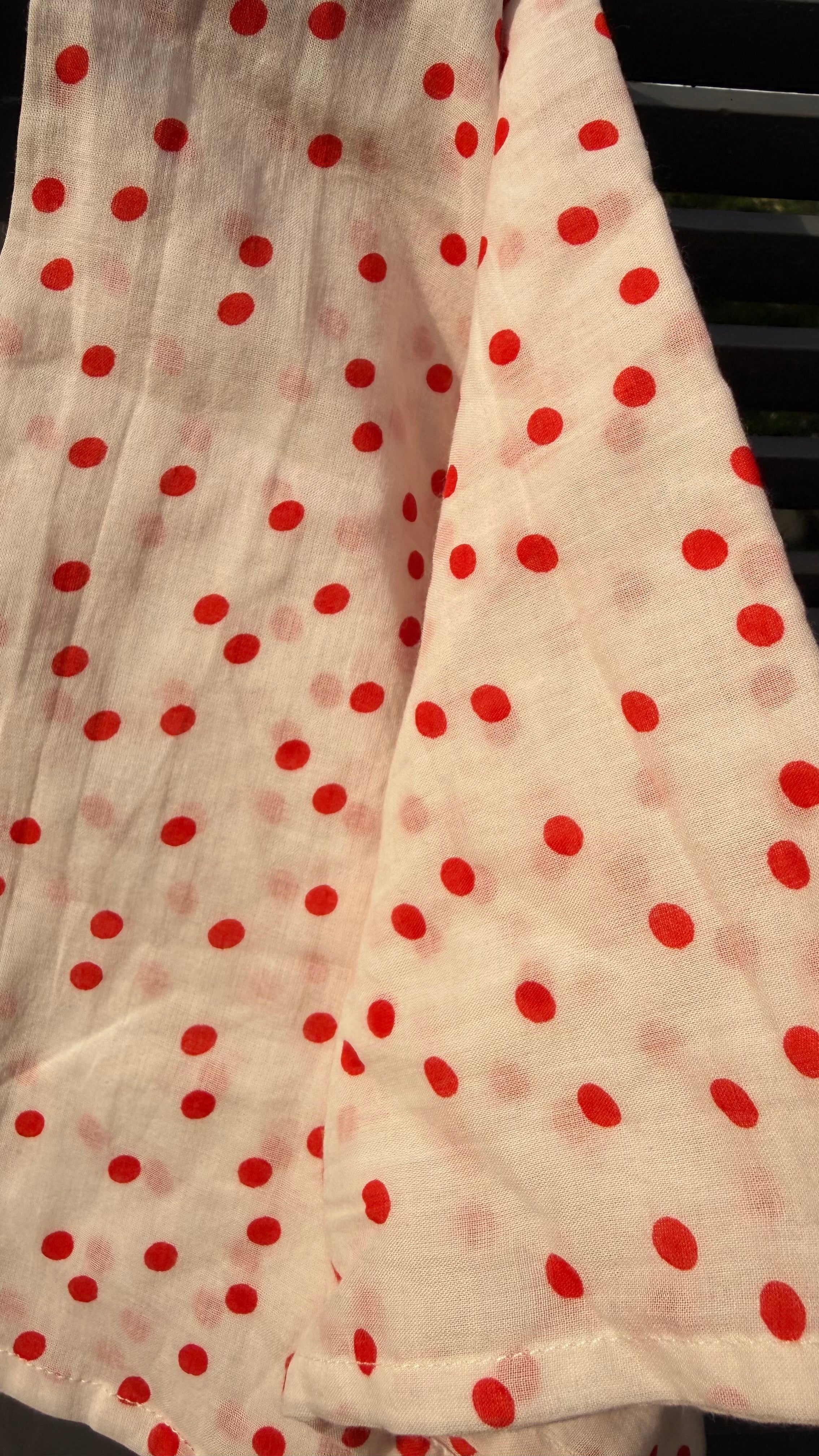 Polka Square Bandana