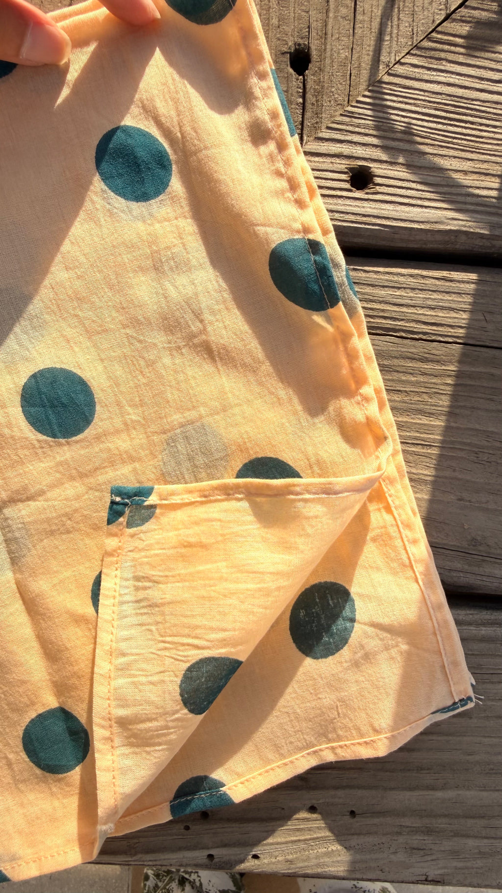 Polka Square Bandana