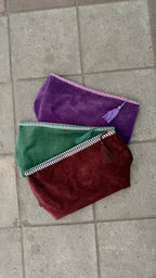Velvet Utility Pouch - Large