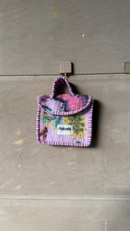 Upcycled Lil'Charm Bag with coin purse