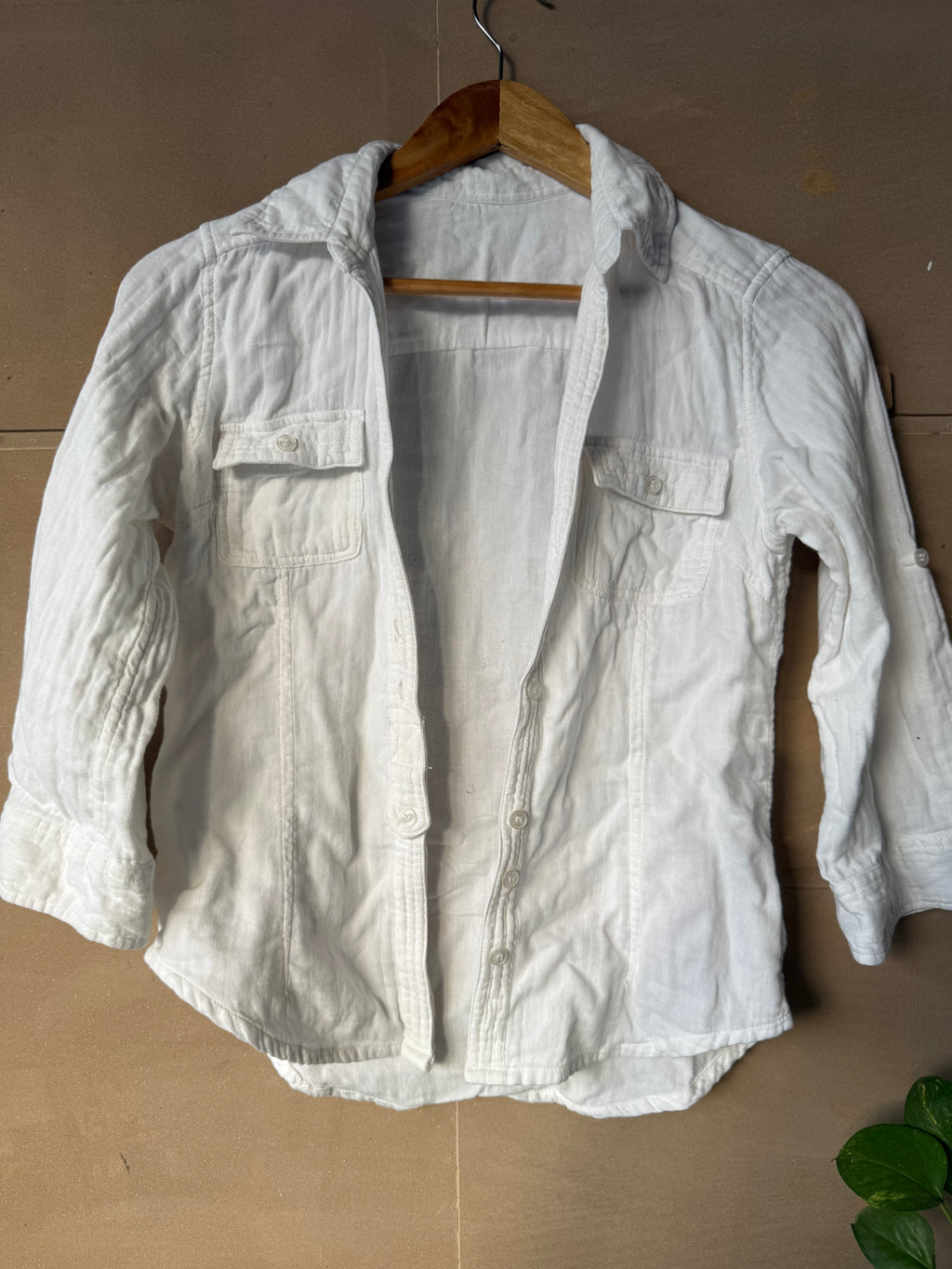 Ivory Komorebi Shacket
