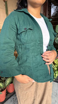 Emerald Green Komorebi Shacket
