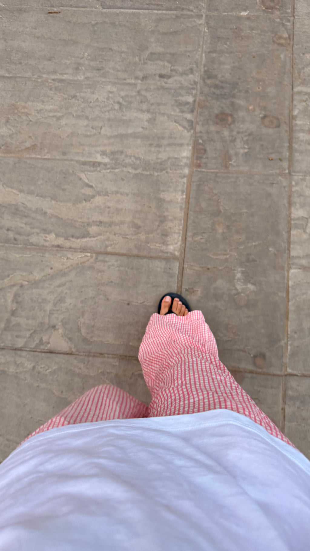 Mini Checkmate Relaxed Pants