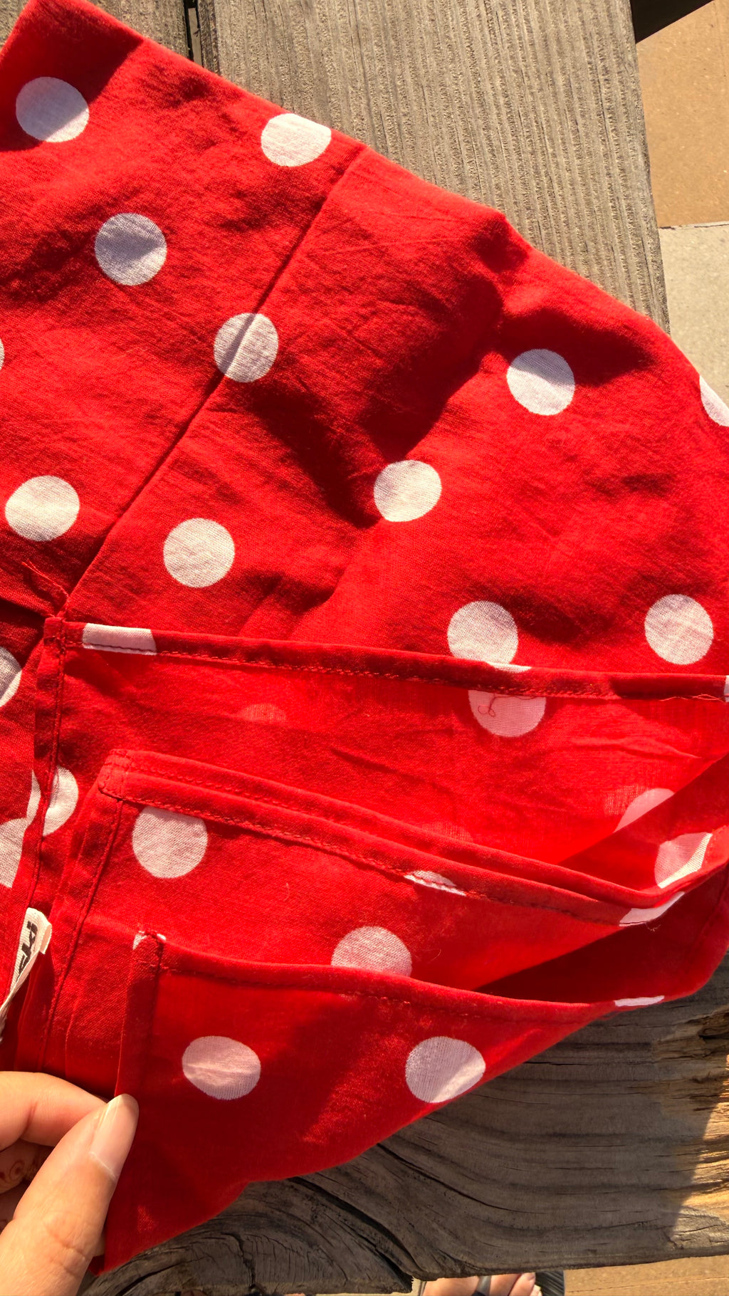 Polka Square Bandana