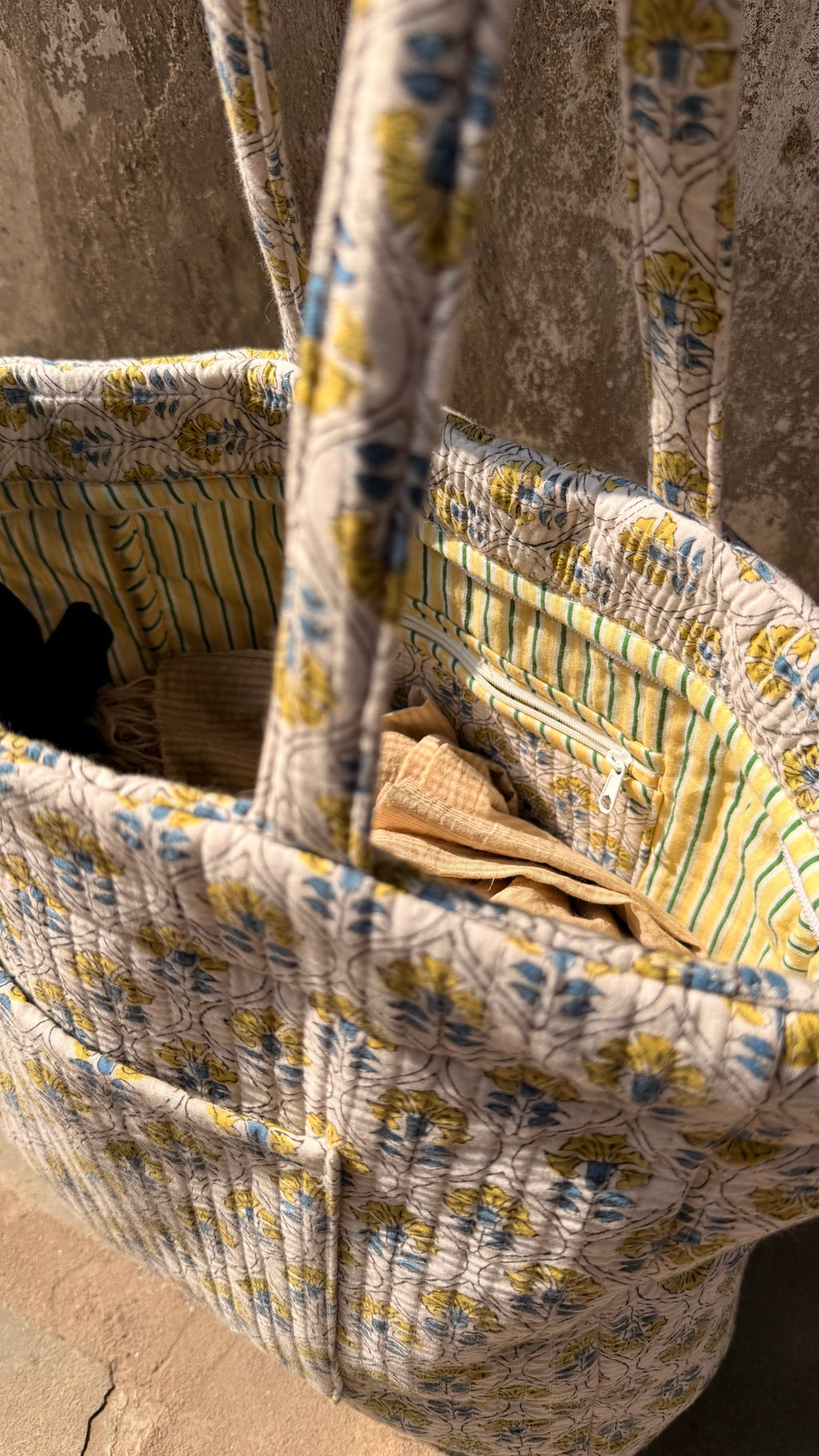 Rang-e-jaipur II Blockprint Tote