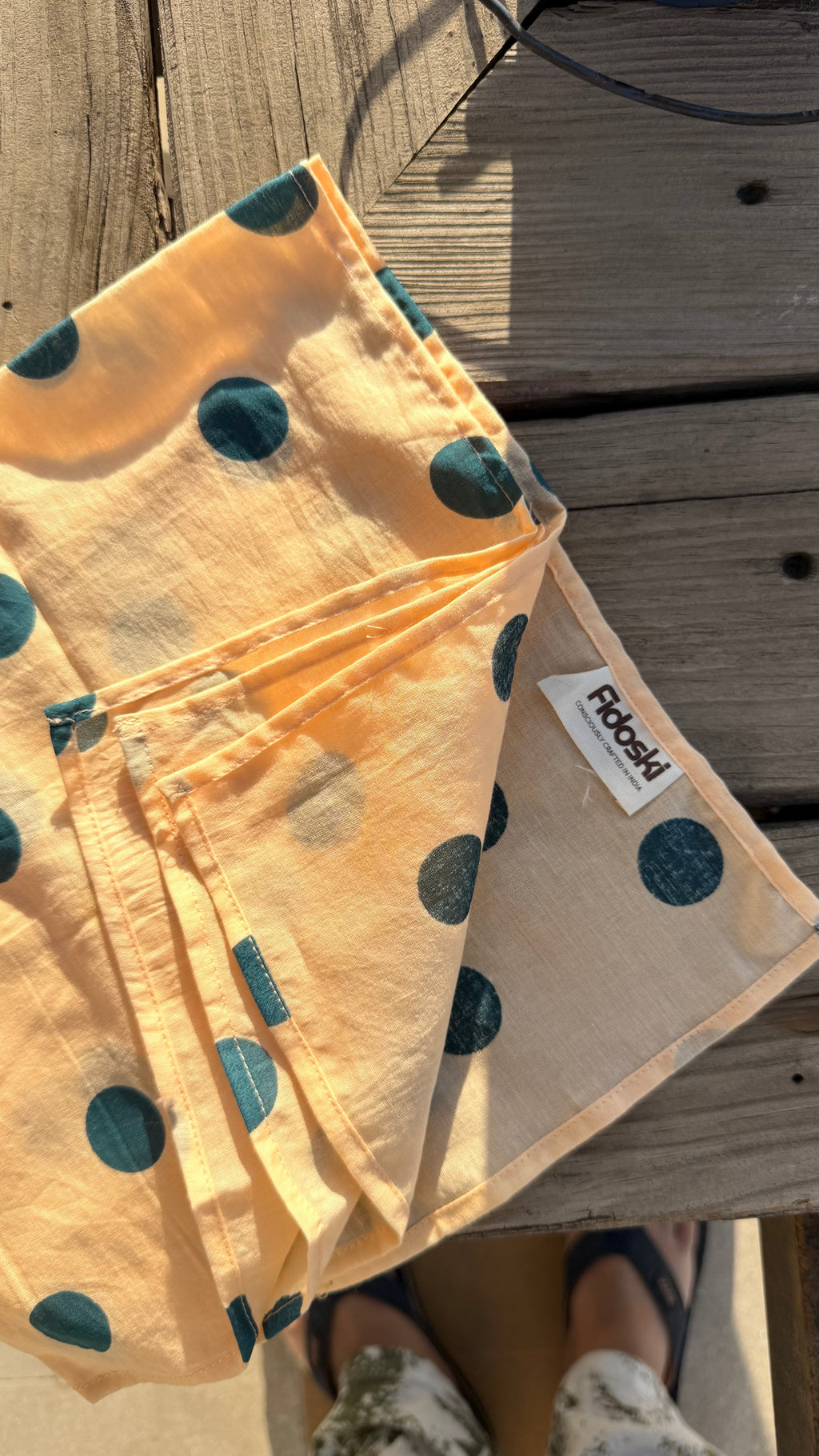 Polka Square Bandana