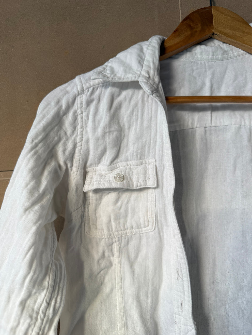 Ivory Komorebi Shacket
