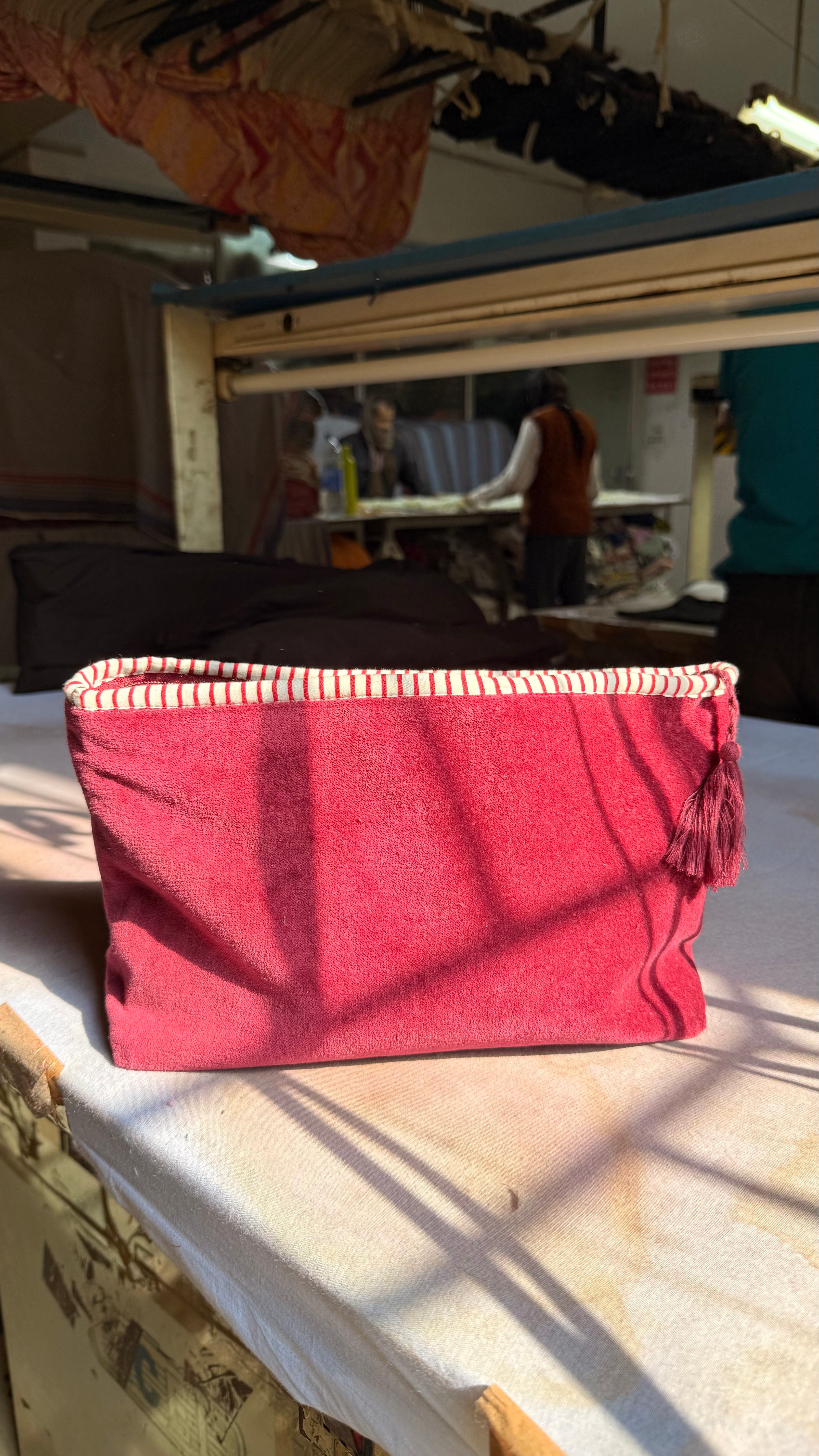 Velvet Utility Pouch - Large