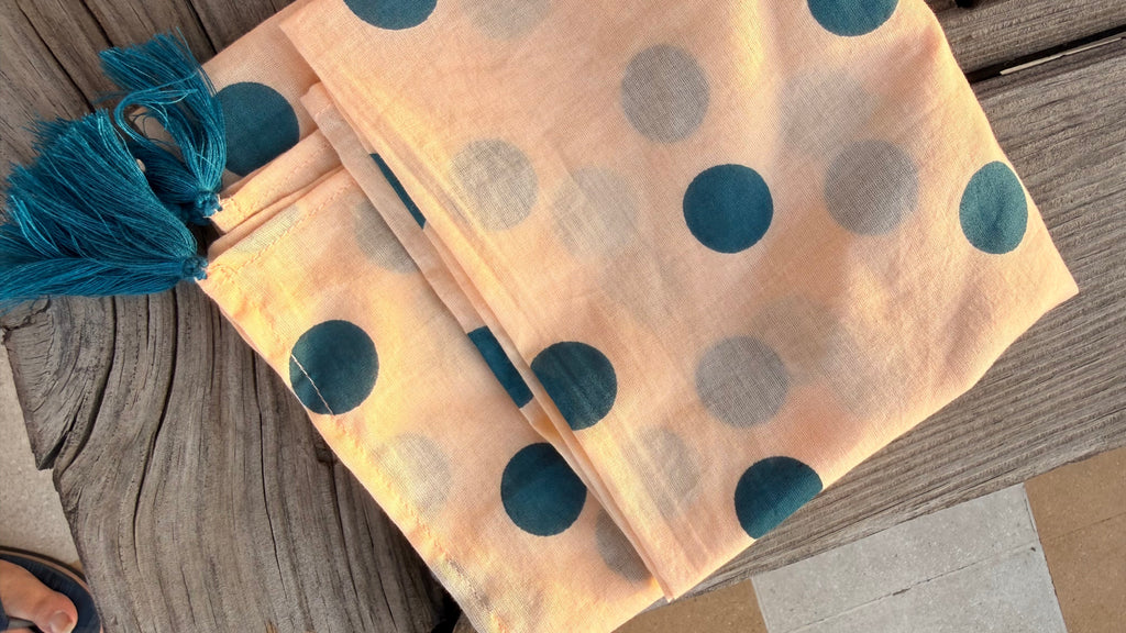 Polka Square Bandana