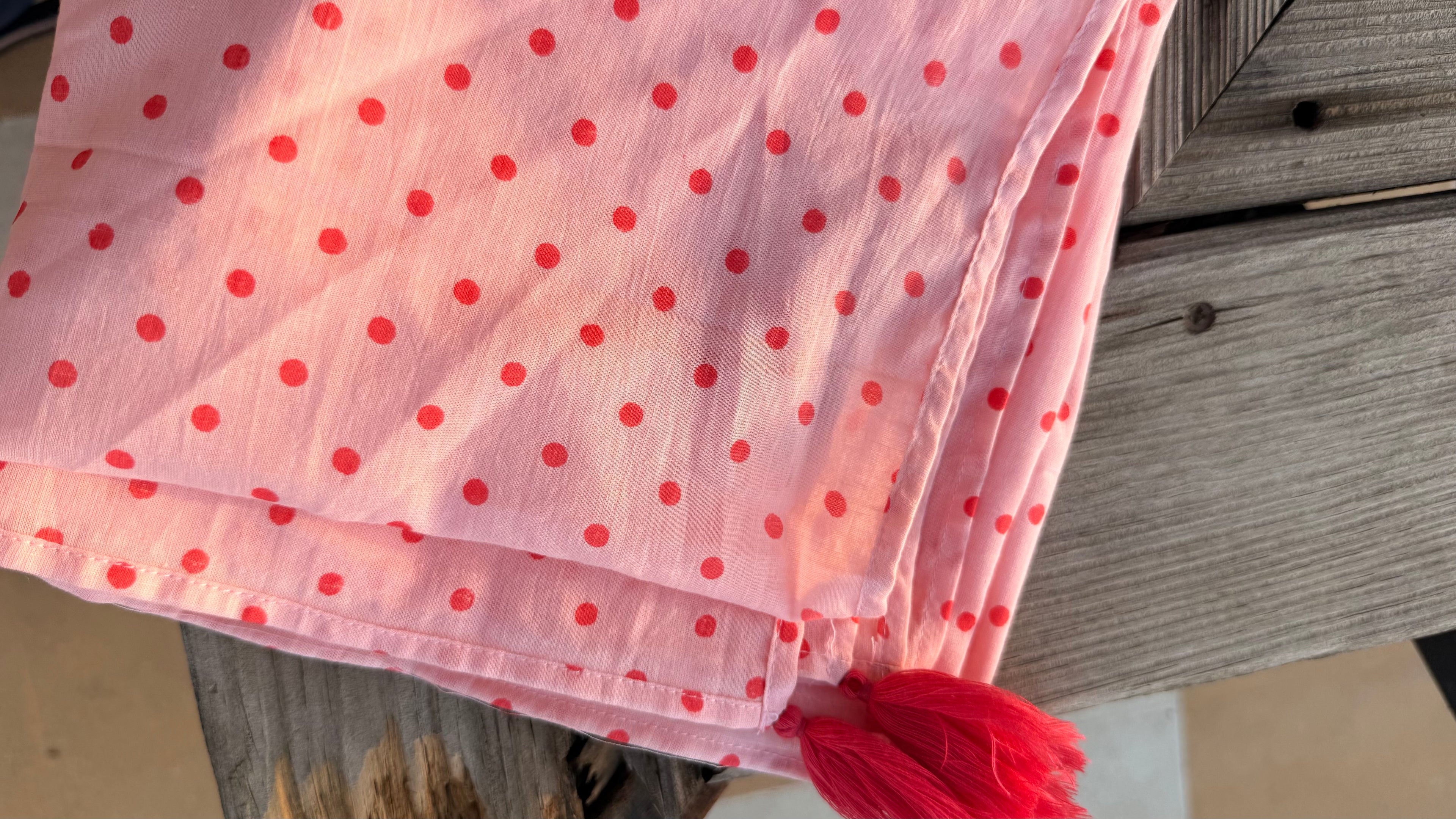 Polka Square Bandana