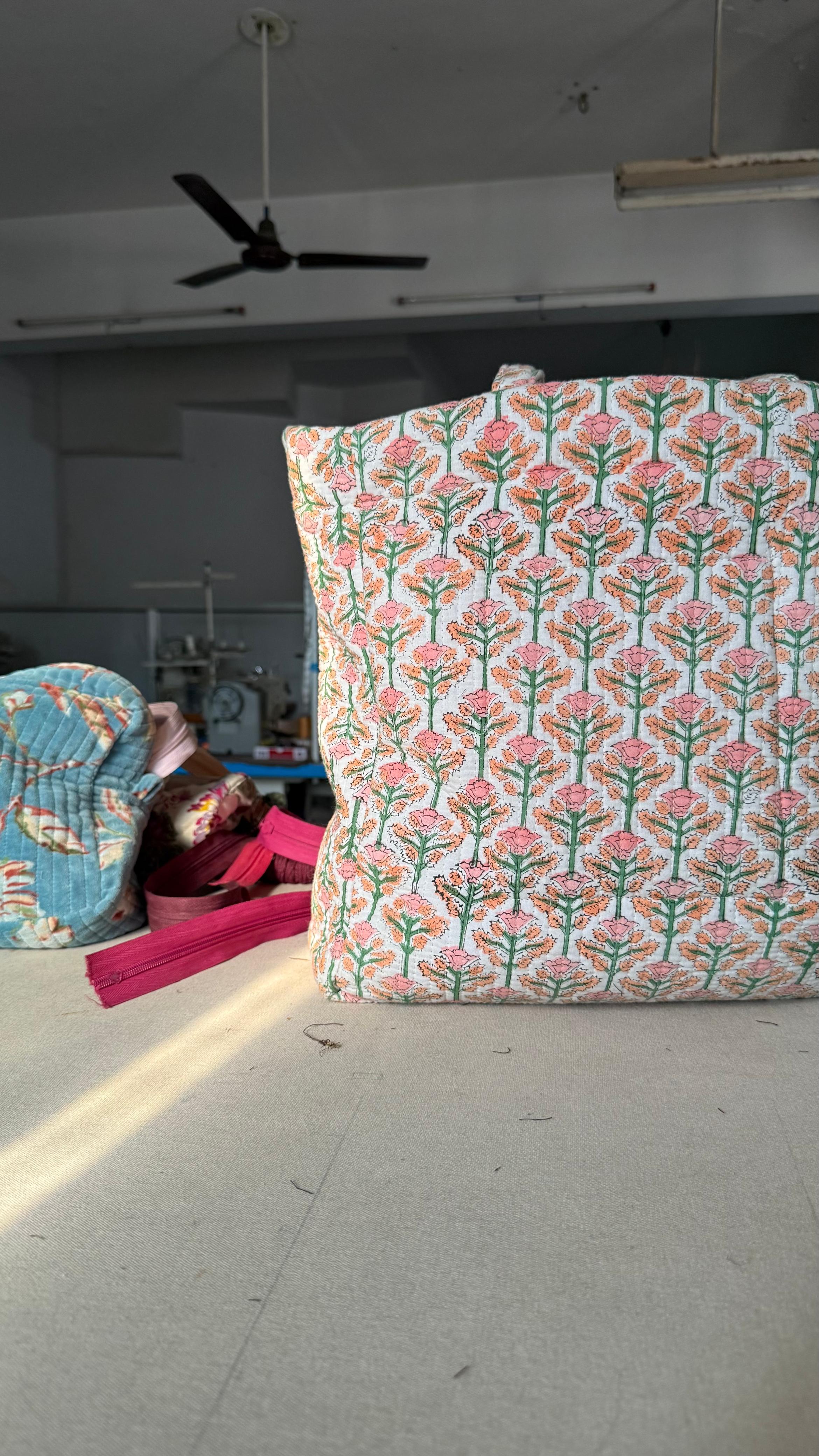 Rang-e-jaipur Blockprint Tote