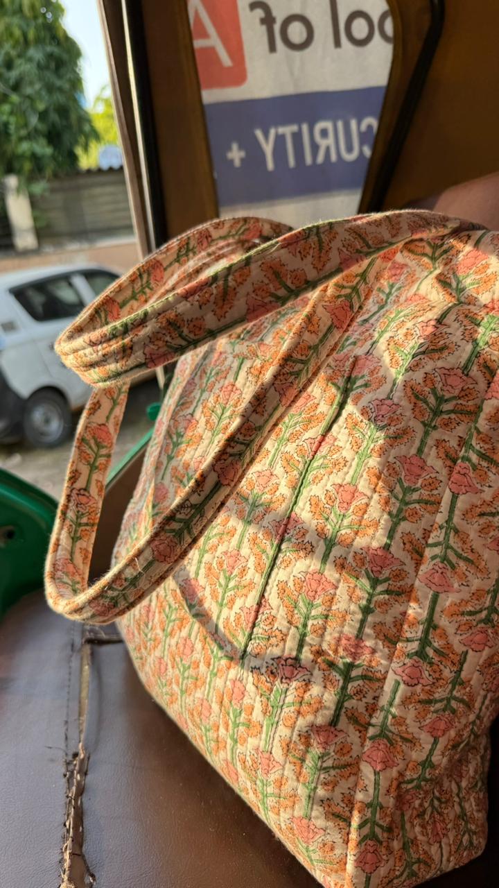 Rang-e-jaipur Blockprint Tote